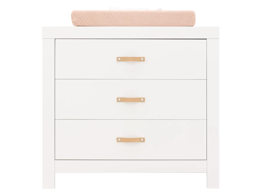 Bopita Senn commode met 3 laden wit - Afbeelding 4
