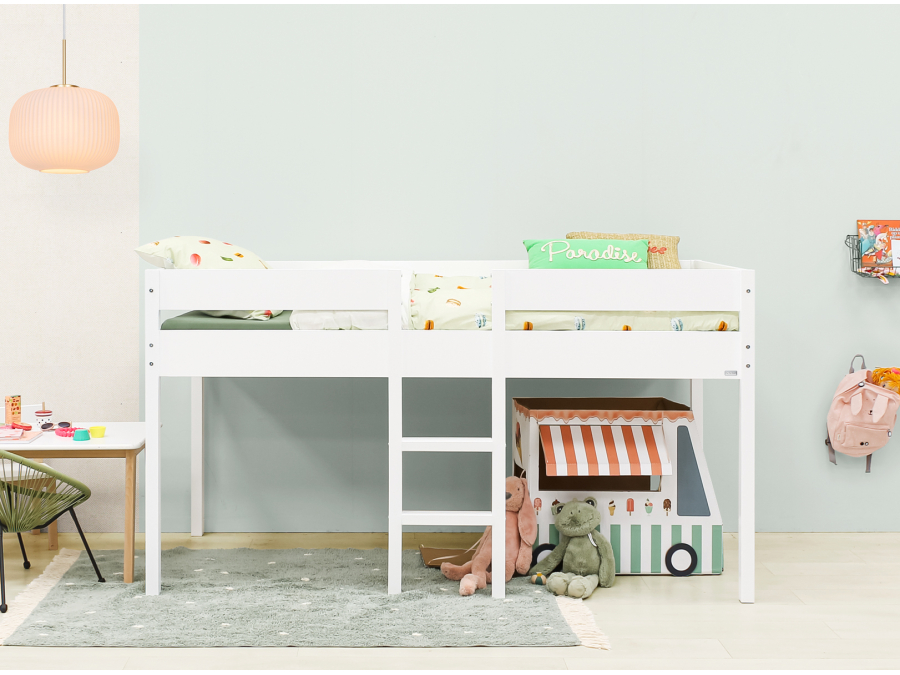 ToiToiKids Mick halfhoogslaper 90x200 wit - Afbeelding 7