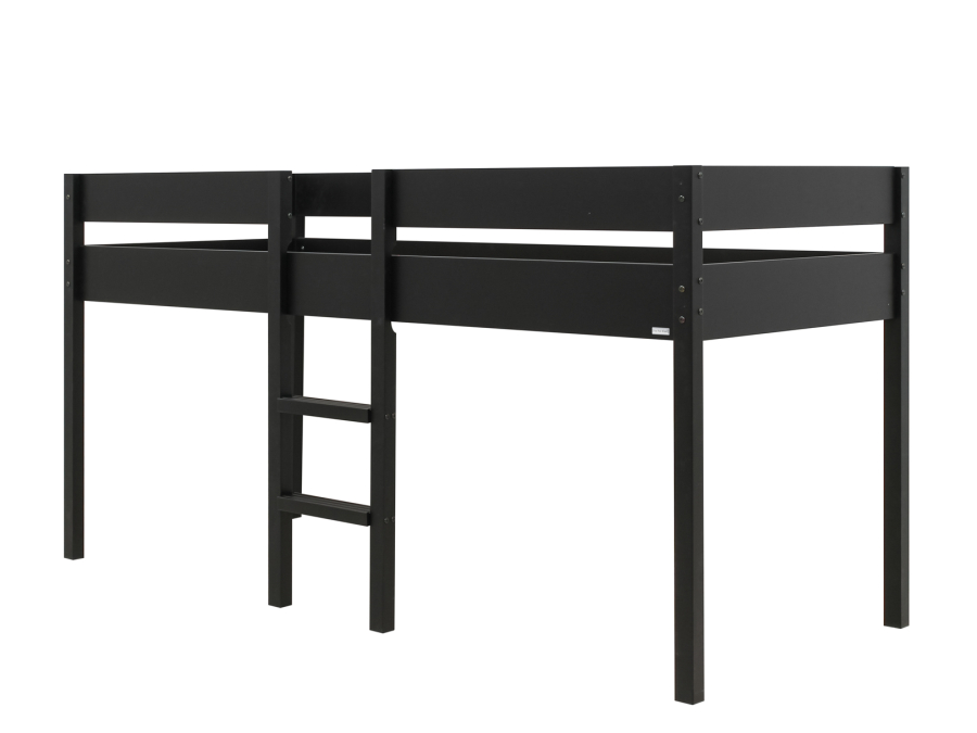 ToiToiKids Mick halfhoogslaper 90x200 mat zwart - Afbeelding 3