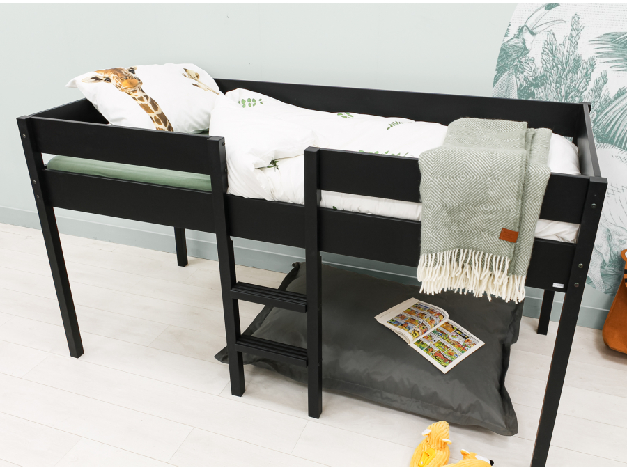 ToiToiKids Mick halfhoogslaper 90x200 mat zwart - Afbeelding 8