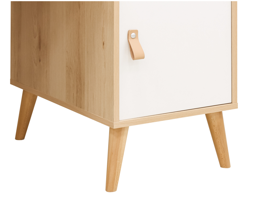 ToiToiKids Jort bureau wit / naturel - Afbeelding 4