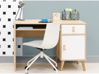 ToiToiKids Jort bureau wit / naturel - Afbeelding 5
