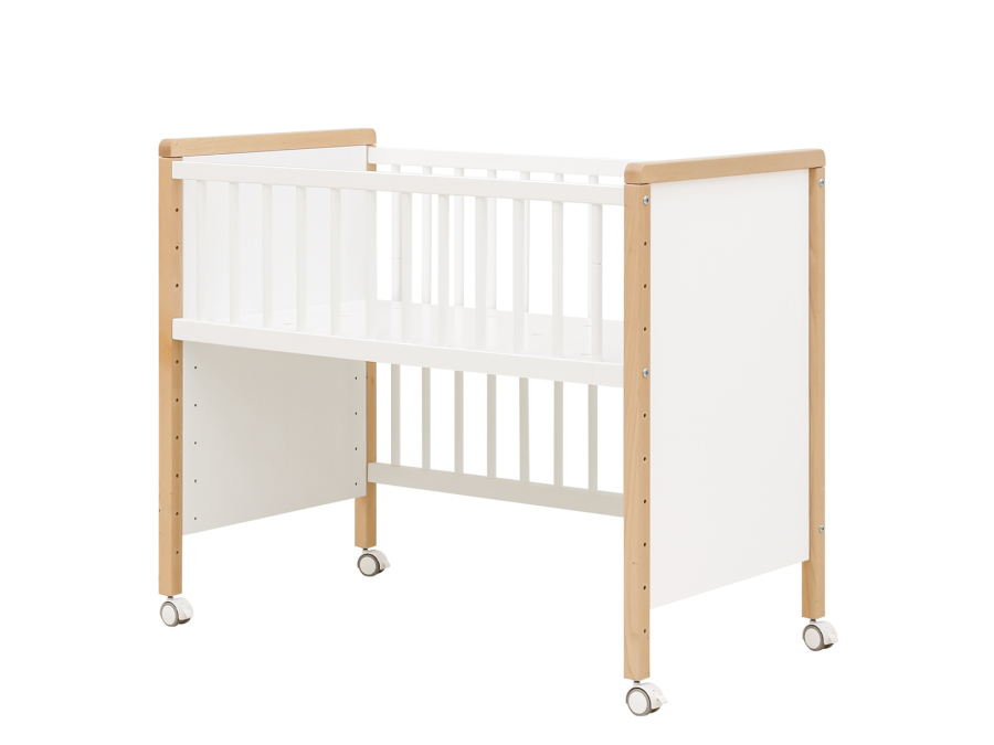 Bopita Flo Co-sleeper 90x50 wit / naturel - Afbeelding 3