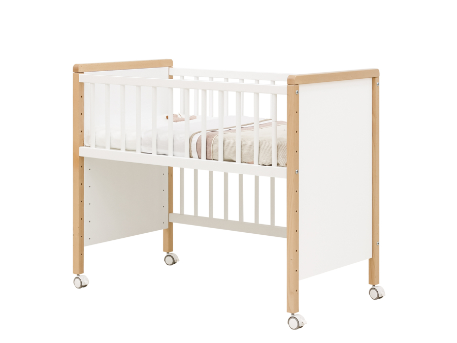 Bopita Flo Co-sleeper 90x50 wit / naturel - Afbeelding 5