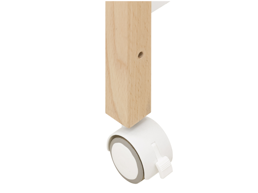 Bopita Flo Co-sleeper 90x50 wit / naturel - Afbeelding 7
