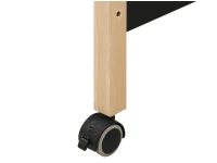 Bopita Flo Co-sleeper 90x50 mat zwart / naturel - Afbeelding 8