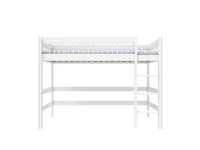 Lifetime breeze hoogslaper 152h met rechte ladder 90x200 wit - Afbeelding 2