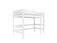 Lifetime breeze hoogslaper 152h met rechte ladder 90x200 wit
