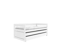 Lifetime breeze kajuitbed met logeerbed en opberglade 90x200 wit