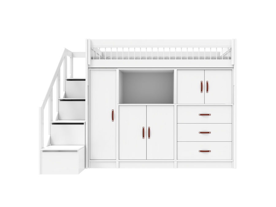 Lifetime breeze hoogslaper 177h all-in-one wit - Afbeelding 2