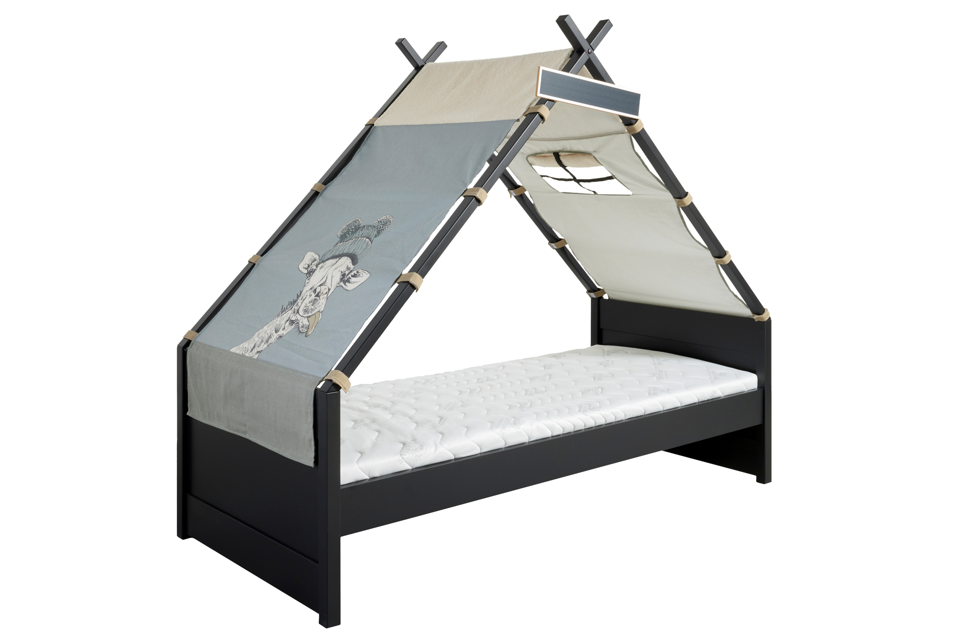 Cool Kids tipi bed Jungle Book 90x200 - zwart
