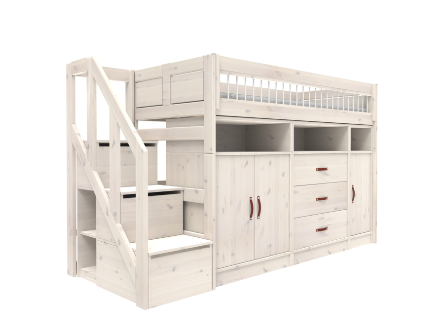 Lifetime hoogslaper 152h all-in-one whitewash