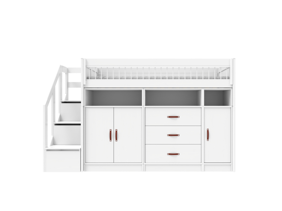 Lifetime hoogslaper 152h all-in-one wit - Afbeelding 2