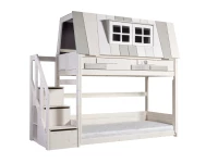 Lifetime my hangout laag bed met trapkast 90x200 - whitewash