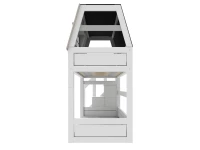 Lifetime my hangout laag stapelbed met trapkast 90x200 - wit - Afbeelding 3