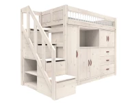 Lifetime hoogslaper 177h all-in-one whitewash