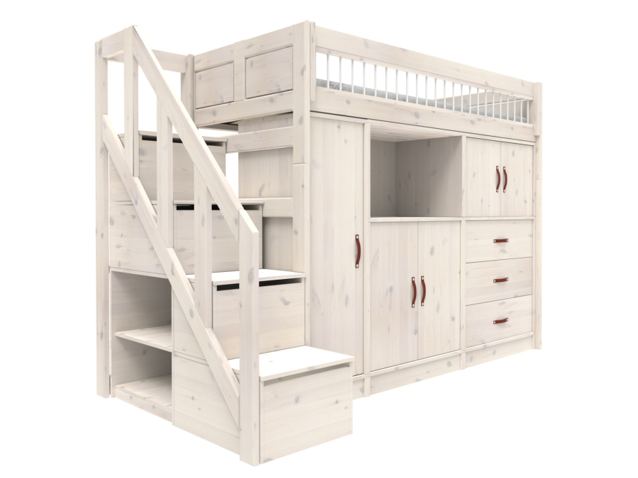 Lifetime hoogslaper 177h all-in-one whitewash