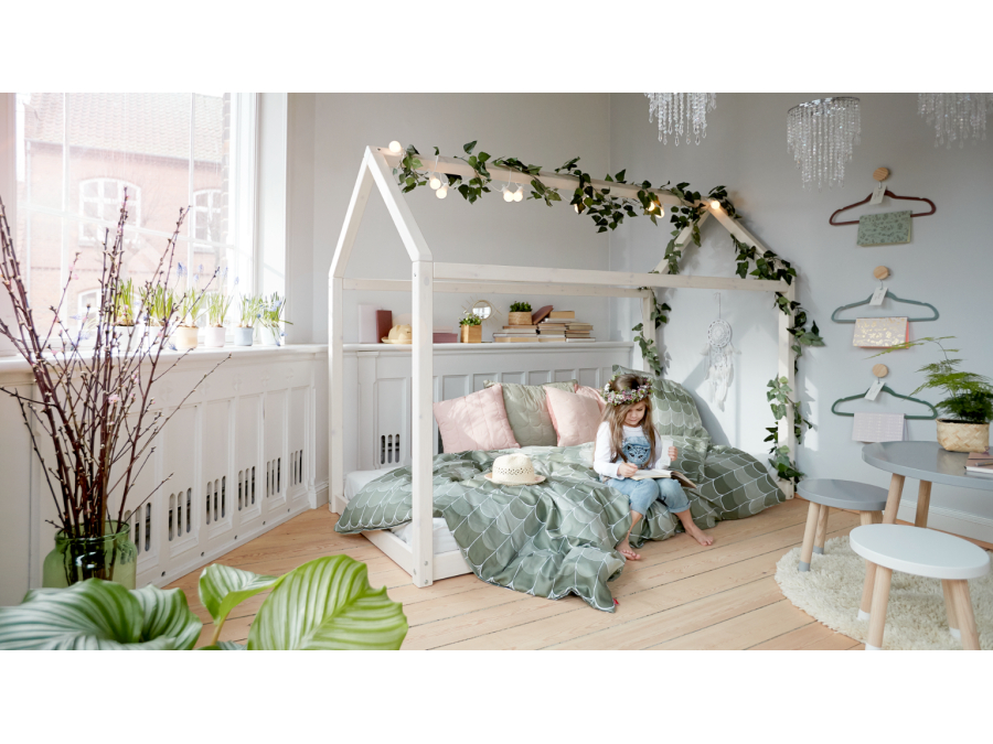 Flexa Cottage huisbed 90x200 - whitewash - Afbeelding 11