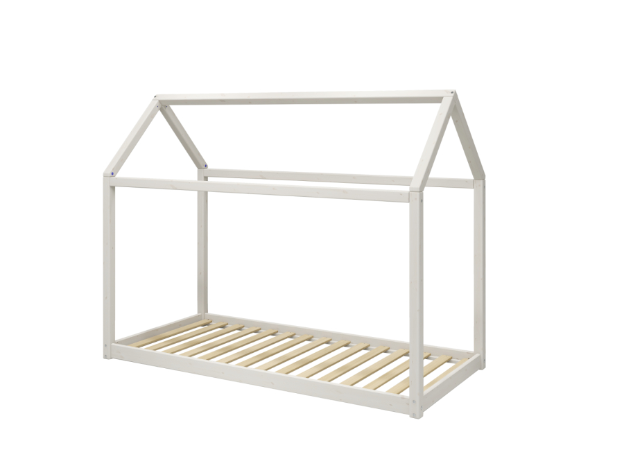 Flexa Cottage huisbed 90x200 - whitewash - Afbeelding 3