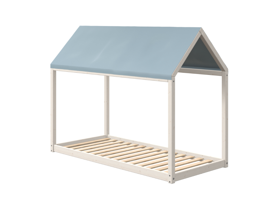 Flexa Cottage huisbed 90x200 - whitewash - Afbeelding 6