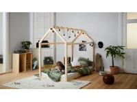Flexa Cottage huisbed 90x200 - naturel - Afbeelding 11