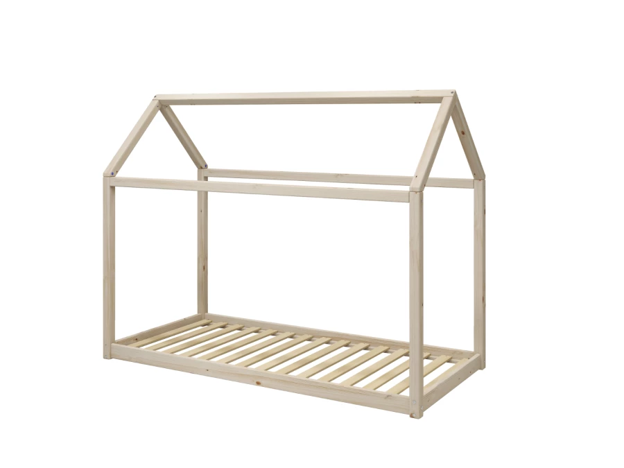 Flexa Cottage huisbed 90x200 - naturel - Afbeelding 3