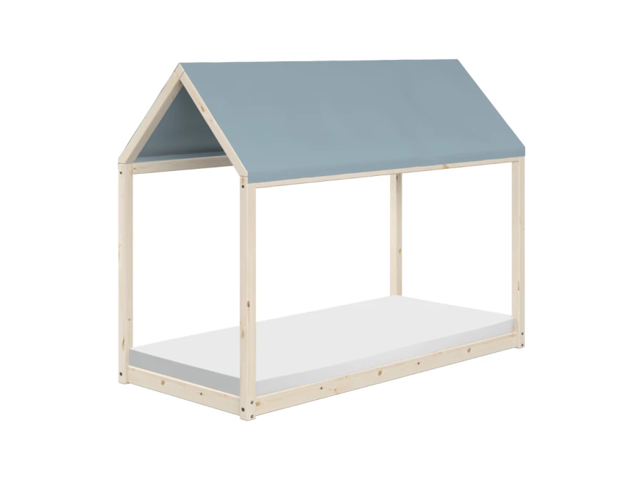 Flexa Cottage huisbed 90x200 - naturel - Afbeelding 5