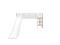 Flexa Nor Halfhoogslaper m. rechte ladder en glijbaan - Afbeelding 3