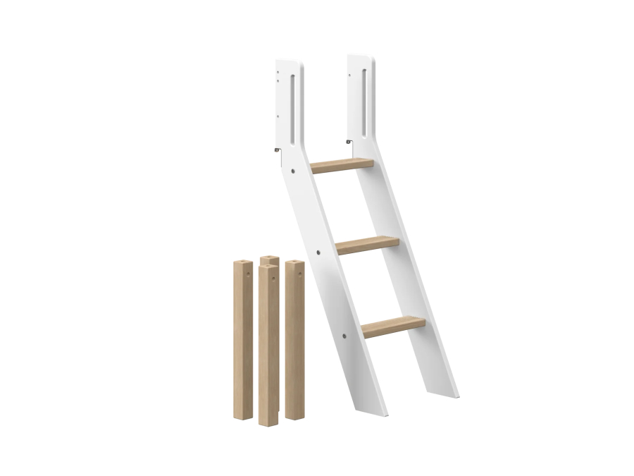 Flexa Nor Schuine ladder en onderzetpoten voor halfhoogslaper