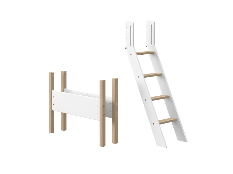 Flexa Nor Schuine ladder en onderzetpoten voor verhoogde halfhoogslaper