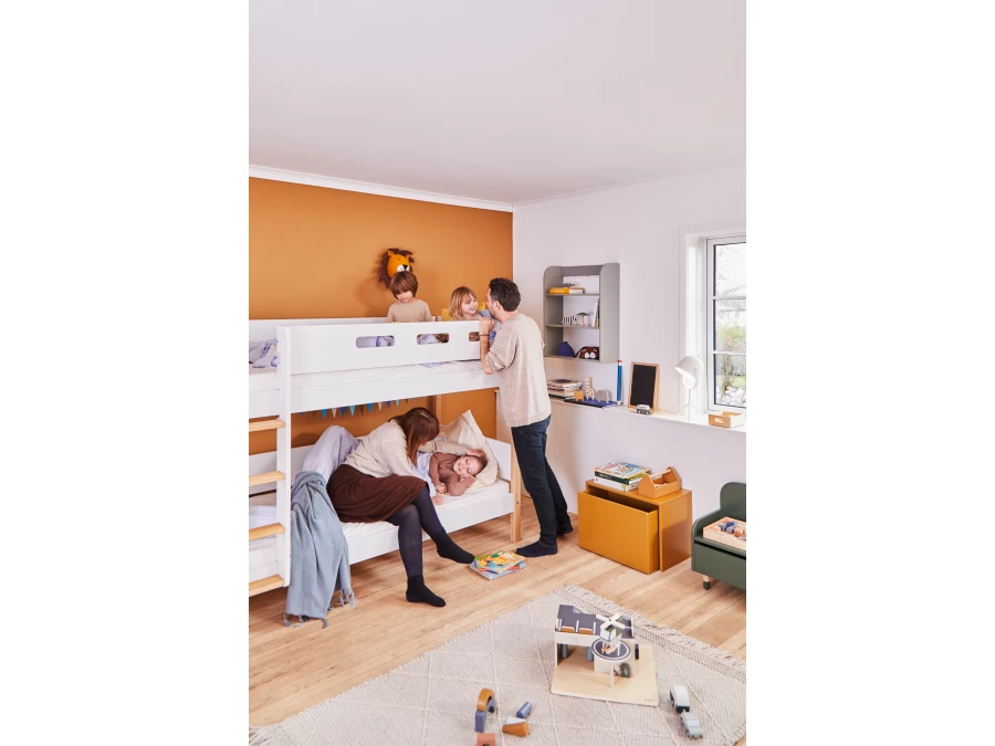 Flexa Nor Stapelbed met rechte ladder - Afbeelding 3