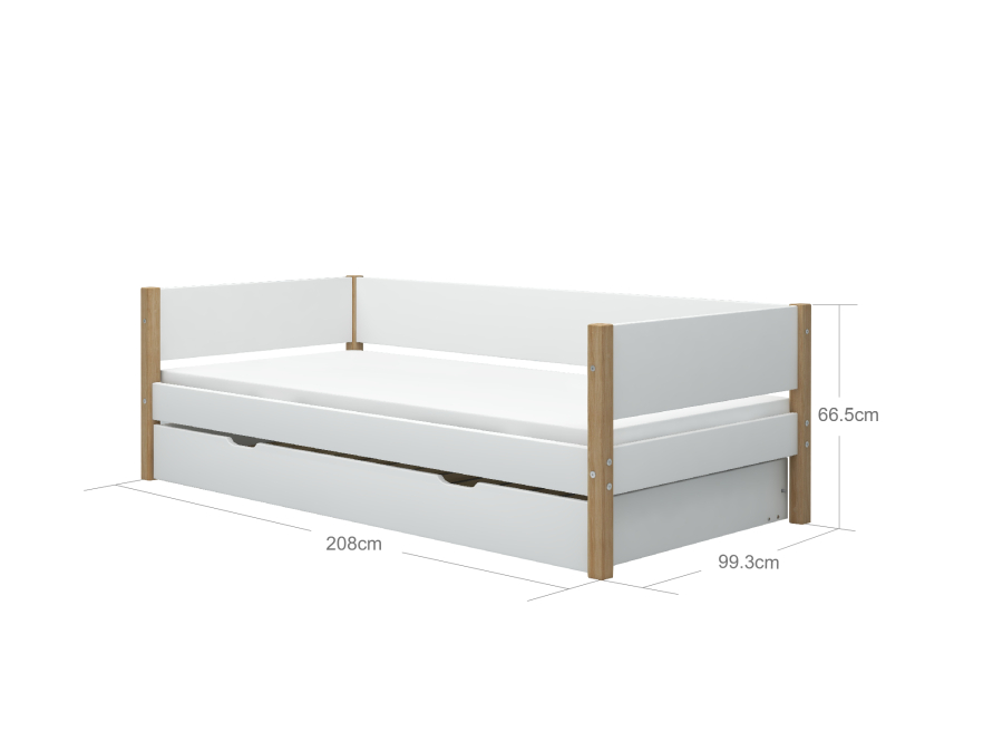 Flexa Nor Bedbank met onderschuifbed - Afbeelding 4