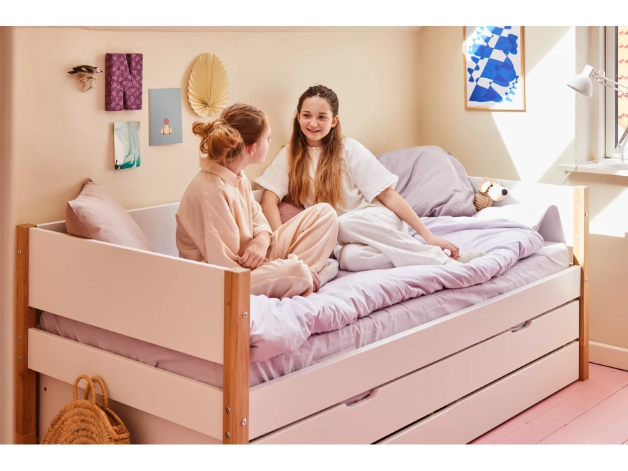 Flexa Nor Bedbank met onderschuifbed en 2 opberglades - Afbeelding 8