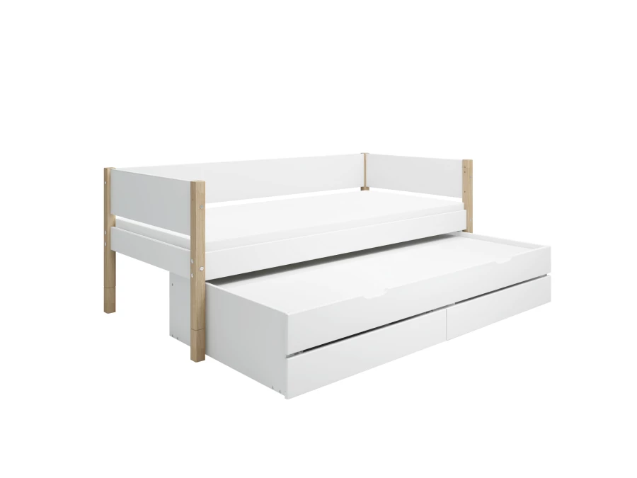 Flexa Nor Bedbank met onderschuifbed en 2 opberglades - Afbeelding 5