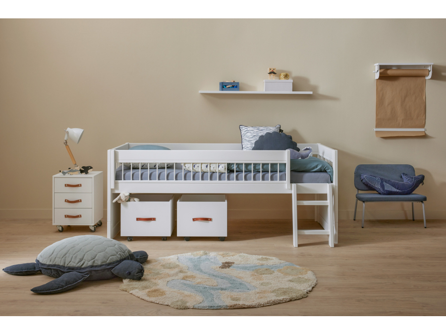 Lifetime breeze kajuitbed 90x200 wit - Afbeelding 3