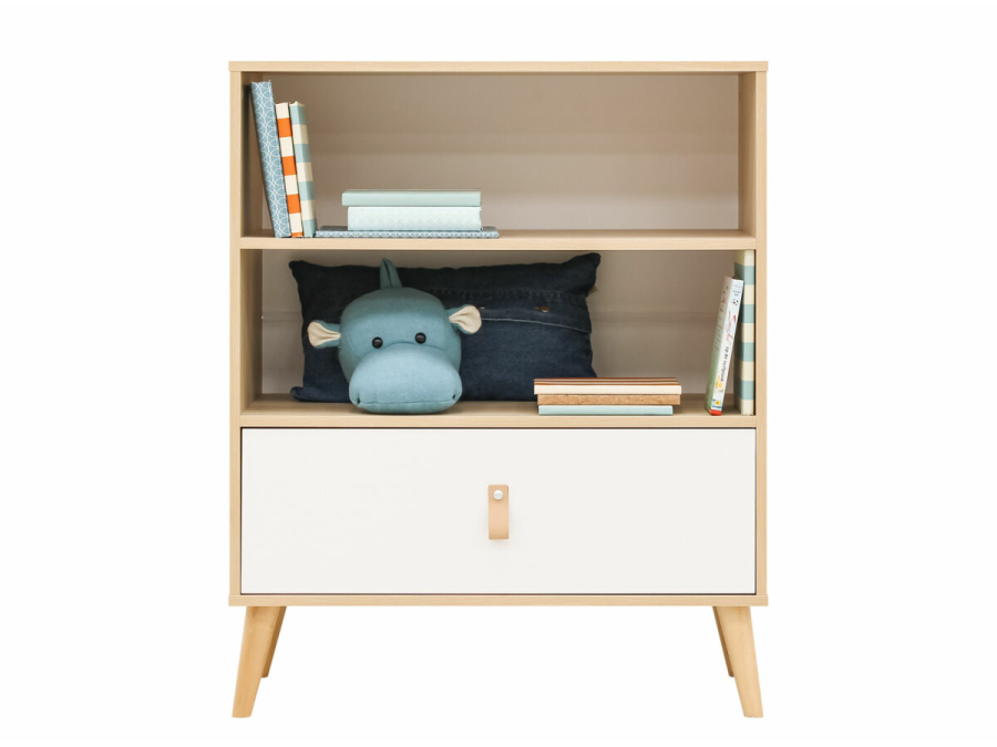 chest of drawers jort white natural 1