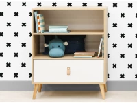 ToiToiKids Jort ladekast wit / naturel - Afbeelding 5
