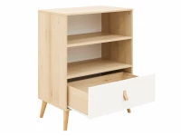 ToiToiKids Jort ladekast wit / naturel - Afbeelding 2