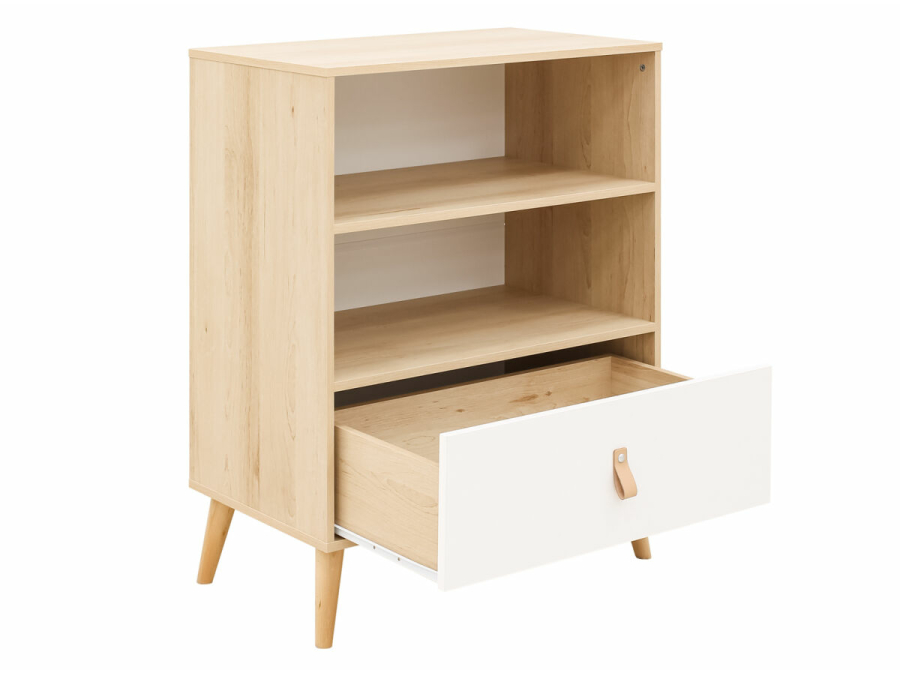 chest of drawers jort white natural 3