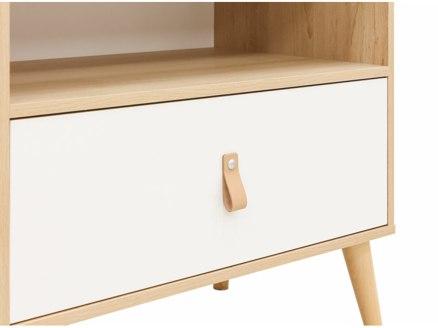 chest of drawers jort white natural 4