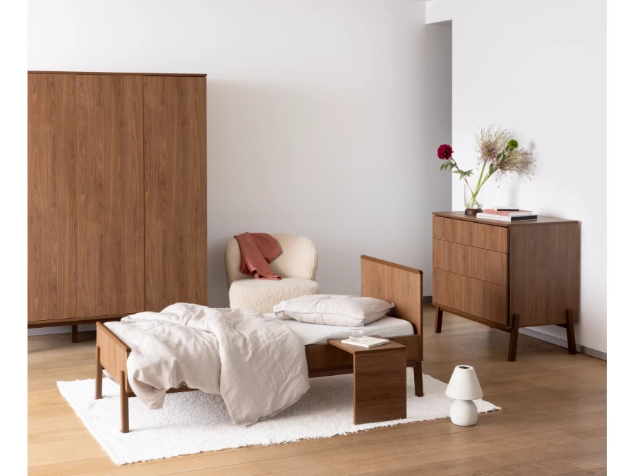 Quax Ashi junior conversiekit 70x140 > 70x170 Chestnut - Afbeelding 5
