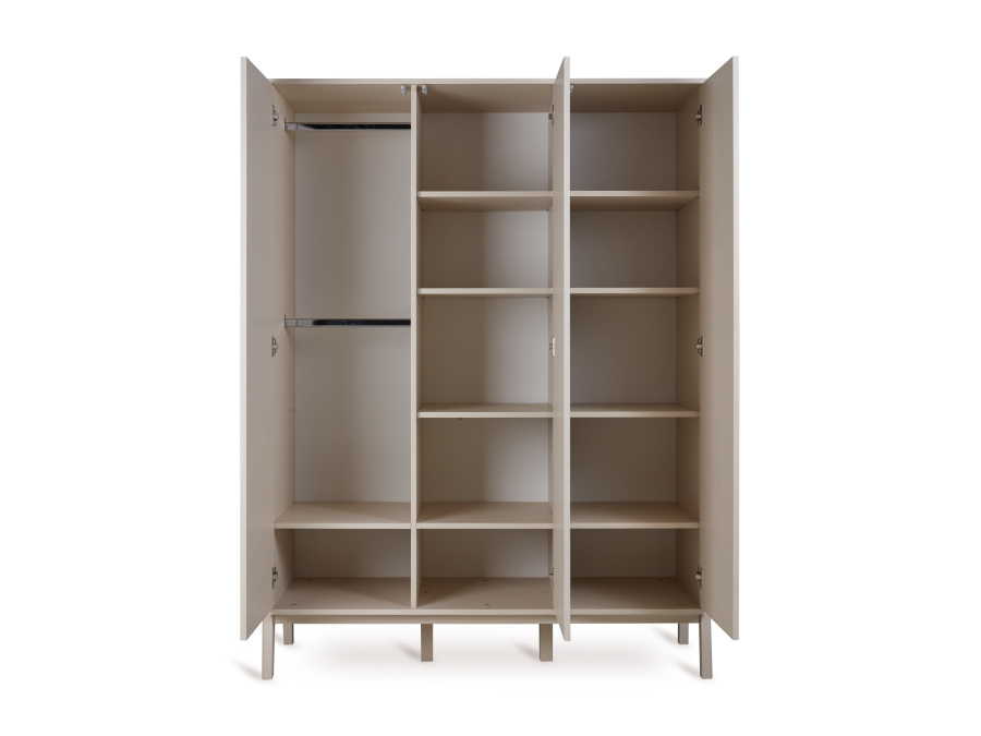 Quax Ashi kledingkast XL Clay - Afbeelding 2
