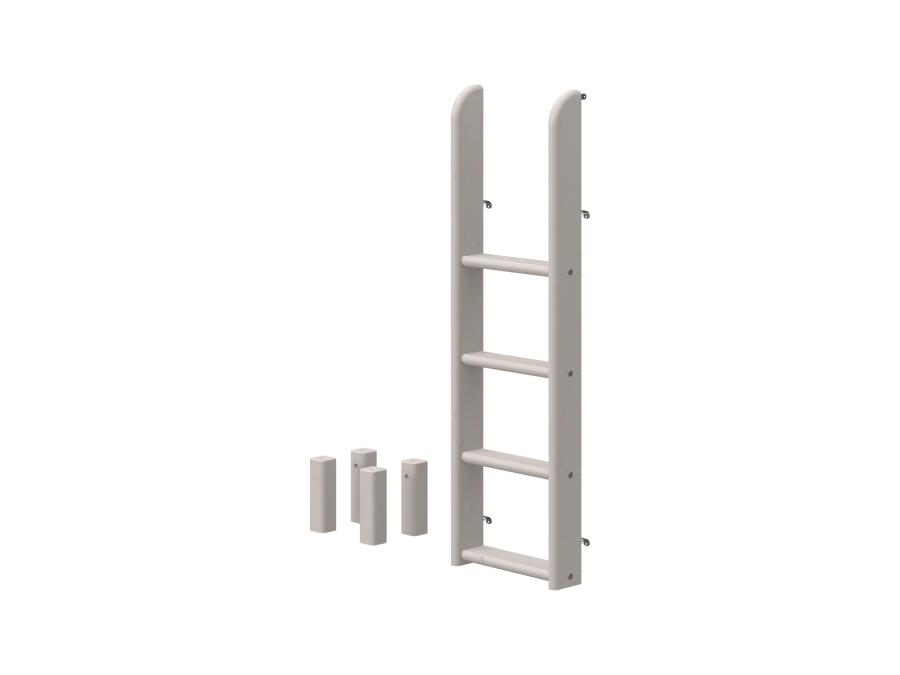 Flexa Classic potenset en ladder voor stapelbed greywash