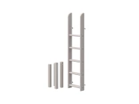 Flexa Classic potenset en ladder voor hoog stapelbed greywash