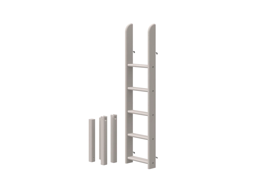 Flexa Classic potenset en ladder voor hoog stapelbed greywash