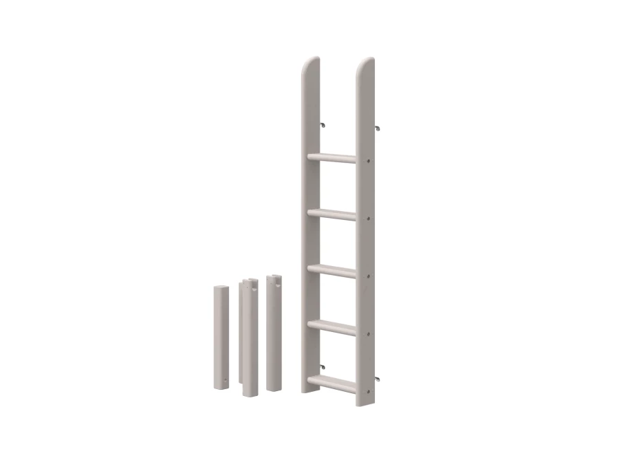 Flexa Classic potenset en ladder voor hoog stapelbed greywash