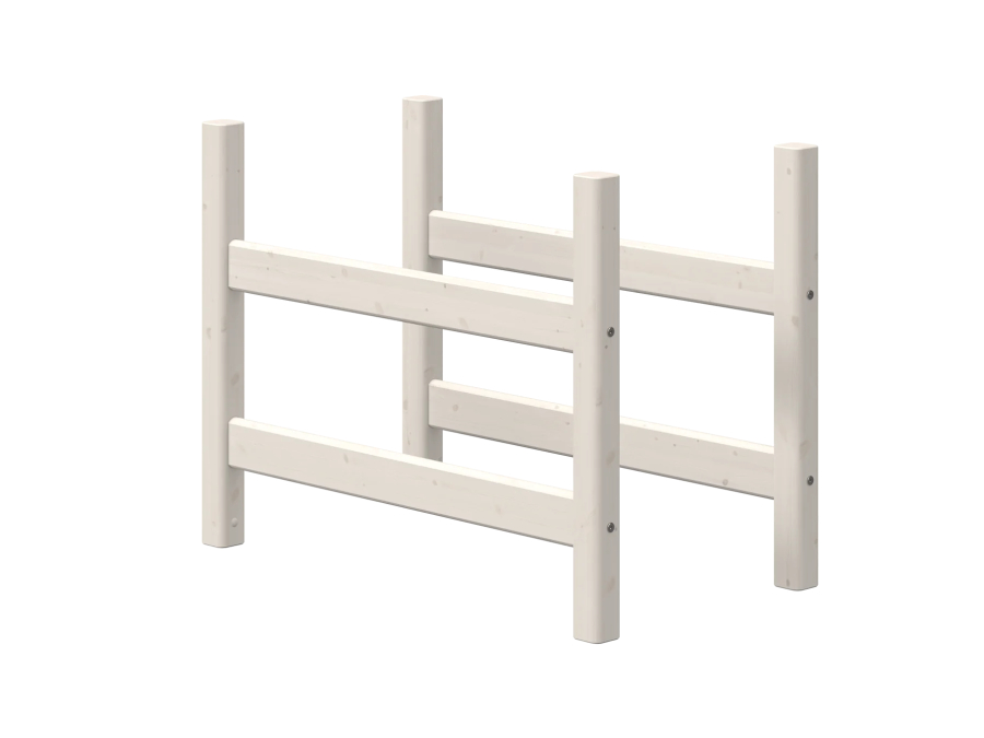 Flexa Classic potenset voor verhoogde halfhoogslaper whitewash