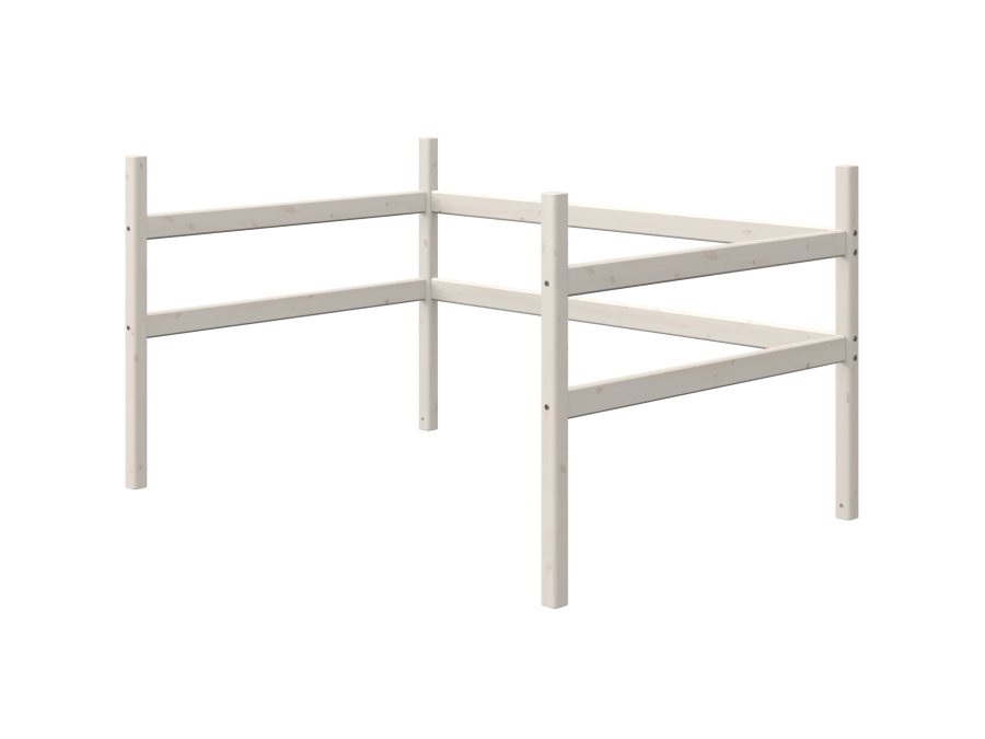 Flexa Classic potenset voor hoogslaper 140B whitewash