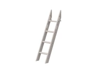 Flexa Classic schuine ladder voor verhoogde halfhoogslaper greywash