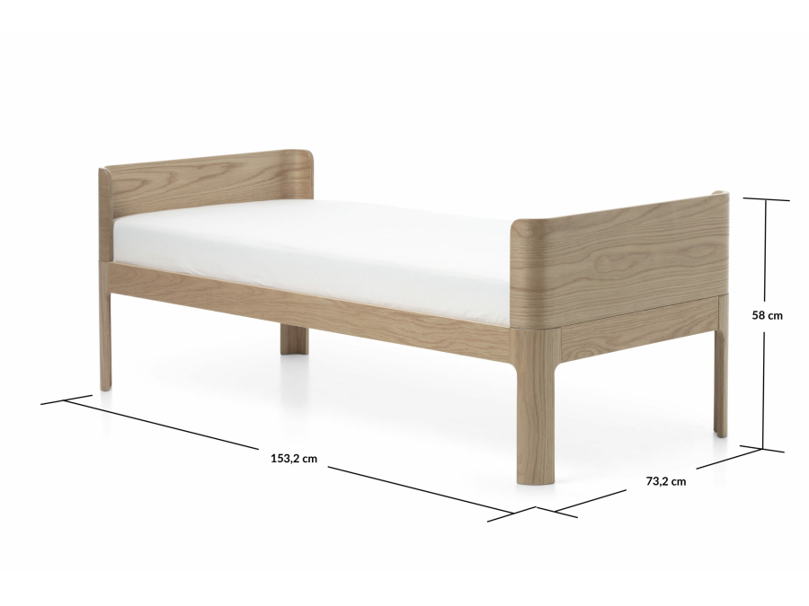 Flexa Nova 2-delige meegroeikamer - eiken - Afbeelding 7
